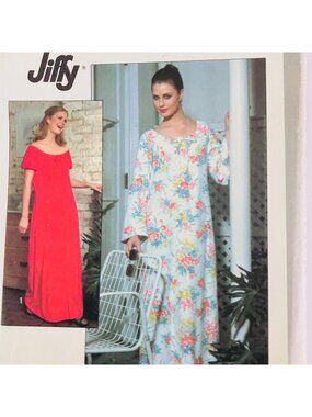 70s Simplicity 8463 Caftan Muu Muu Vintage Pattern Sz 6-8 READ Missing Piece E